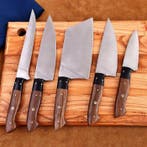 Keukenmes - Chefs knife - Hoge kwaliteit staal, hout en