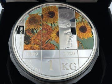 Pays-Bas. 1 Kilo Herdenkingsmunt 2020 Vincent van Gogh -