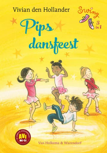 Pips dansfeest / swing 9789000391011 Vivian den Hollander, Verzenden, Zo goed als nieuw, Vivian den Hollander