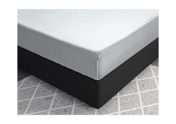 PRIMAVIERA DELUXE Satijnen Hoeslaken Wit - 180 x 200, Nieuw