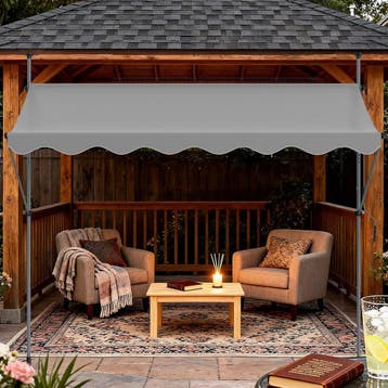 Verdego Klemluifel, 250 x 120 cm, luifel voor balkon, zonder, Verzenden, Nieuw