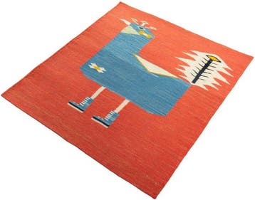 Handgeweven designer Kelim - Verzamelaarsstuk - Kelim - 104, Nieuw