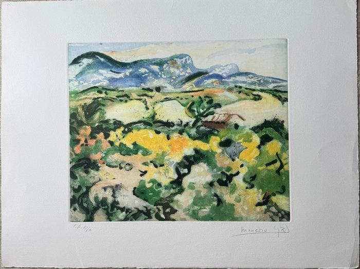 Menchu Gal (1919-2008) - Viñedos, Antiquités & Art, Antiquités | Autres Antiquités