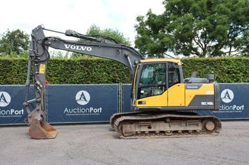 Veiling: Rupsgraafmachine Volvo EC140DL Diesel 85kW 2013, Articles professionnels, Machines & Construction | Grues & Excavatrices
