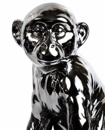 Daluxe Art - 1999 • Silver Chrome Monkey