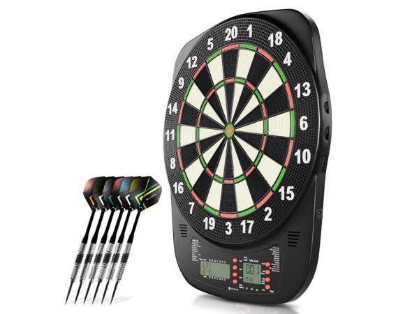 Veiling - Elektronisch Dartbord - Incl. lcd-scherm - USB-C-p, Sport en Fitness, Darts, Nieuw