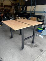 Duo Zit Sta Bureau Van Ahrend - Refurbished - Nieuwe bladen, Verzenden, In hoogte verstelbaar, Zo goed als nieuw