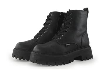 Buffalo Enkellaarzen in maat 40 Zwart, Kleding | Dames, Schoenen, Verzenden, Zwart, Lage of Enkellaarzen, Zo goed als nieuw