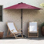 vidaXL Tuinparasol Bordeaux Rood 294 x 150 x 224 cm, Verzenden, Nieuw