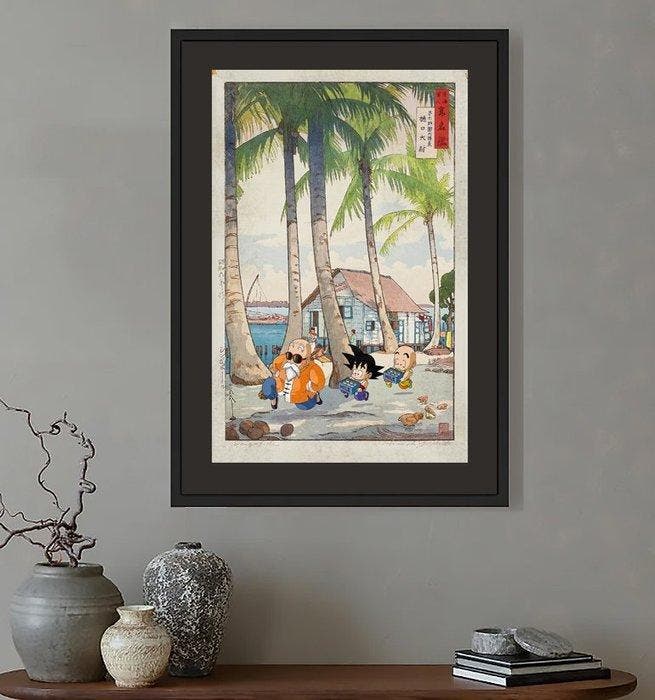 Kodo88 Giclée - Goku’s Training Run in Singapore, Games en Spelcomputers, Spelcomputers | Overige Accessoires