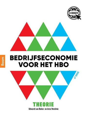 Bedrijfseconomie voor het hbo 9789024408597 Arco Verolme, Boeken, Verzenden, Zo goed als nieuw, Arco Verolme