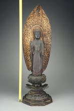 Amida Nyorai (Amitbha) Buddha statue - Hout - Japan -