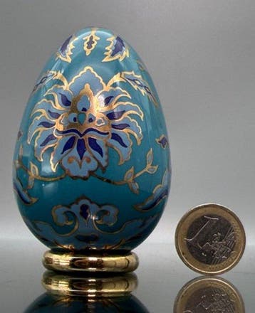 Fabergé ei - Treasury of Eggs met vergulding - House of -