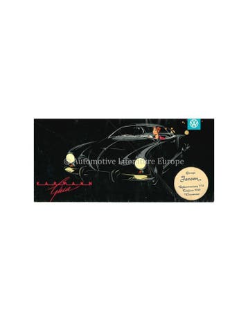 1956 VOLKSWAGEN KARMANN GHIA BROCHURE DUITS, Ophalen of Verzenden, Nieuw
