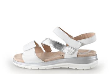 Caprice Sandalen in maat 40 Wit, Verzenden, Wit, Sandalen of Muiltjes, Zo goed als nieuw