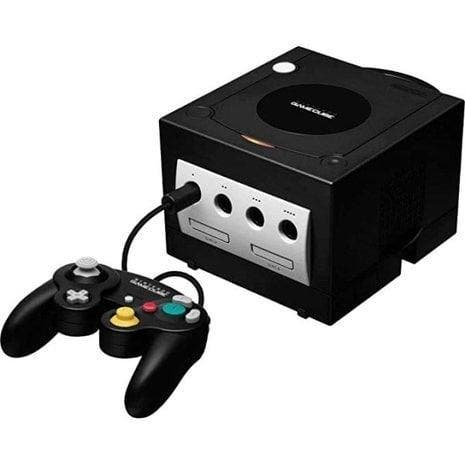 Nintendo Gamecube Zwart + Controller, Games en Spelcomputers, Spelcomputers | Nintendo GameCube, Zo goed als nieuw, Ophalen of Verzenden
