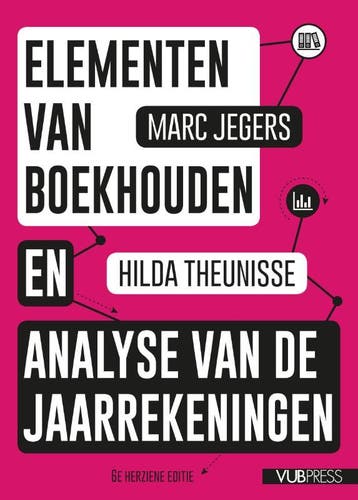 Elementen Van Boekhouden En Analyse Van De Jaarrekeningen, Boeken, Verzenden, Nieuw, Marc Jegers