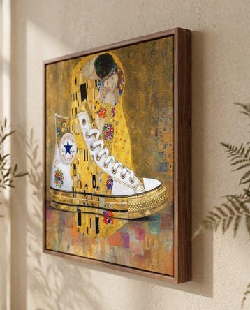 MEDSAN - Klimt Converse () - UNIQUE WORK