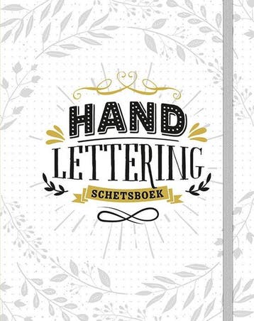 Handlettering schetsboek, Verzenden, Nieuw