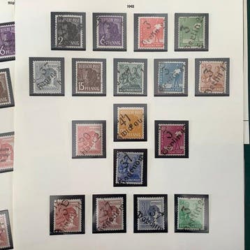 Occupation alliée - Allemagne (zone soviétique) 1948/1949 -, Gestempeld