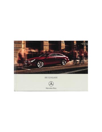 2006 MERCEDES BENZ CLS HARDCOVER BROCHURE DUITS, Nieuw