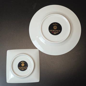 Rosenthal - Versace - Assiette (2) - Porcelaine