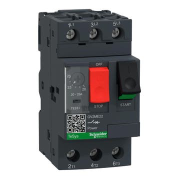 TeSys Gv2Me22 Motor Circuitbreaker 20-25A - Gv2Me22, Verzenden
