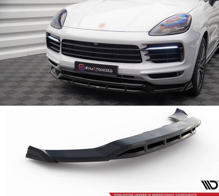 Front Splitter voor Porsche Cayenne Coupe / SUV, Autos : Divers, Tuning & Styling, Enlèvement ou Envoi