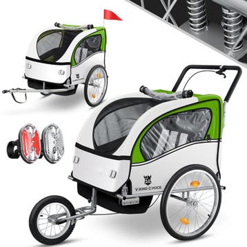 Fietskar Kinderwagen | Verstelbaar | Beste Prijs, Fietsen en Brommers, Vering, Nieuw, Ophalen of Verzenden, Kinderkar