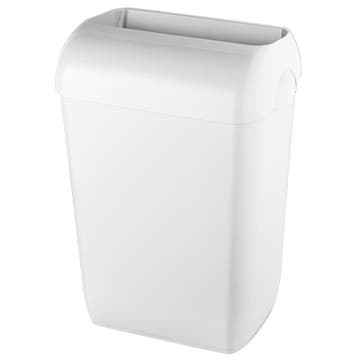 Afvalbak | PlastiQline | Kunststof (Wit) | 43L | Open |, Verzenden
