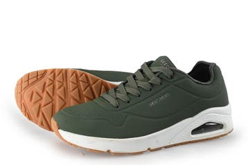 Skechers Sneakers in maat 44 Groen, Kleding | Heren, Schoenen, Overige kleuren, Verzenden, Zo goed als nieuw, Skechers