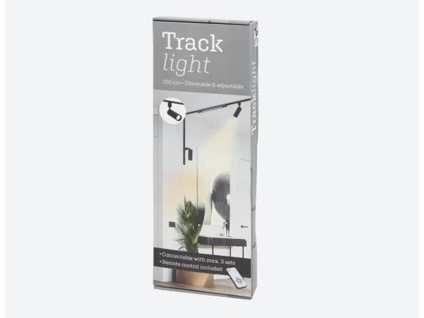 Veiling - Luxe Railverlichting Zwart - 150 CM met Afstandsbe, Maison & Meubles, Lampes | Autre