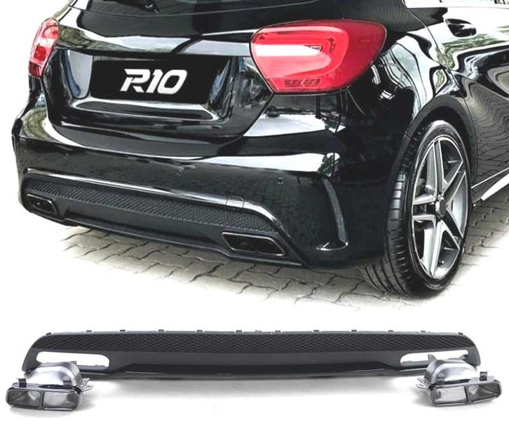 Diffuseur Arrière  Pour Mercedes Classe A W176 12-15 Amg, Auto-onderdelen, Carrosserie, Verzenden