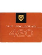 1967 JAGUAR 420 BROCHURE ENGELS, Nieuw