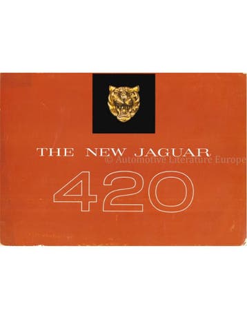 1967 JAGUAR 420 BROCHURE ENGELS