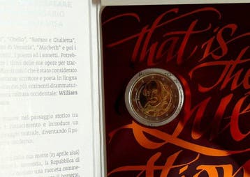San Marino. 2 Euro 2016 Donatello + Shakespeare (2, Postzegels en Munten