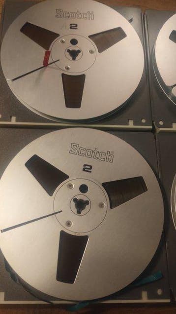 Scotch - 3M / 10.5-Inch Aluminum Spols incl. Storage Boxes