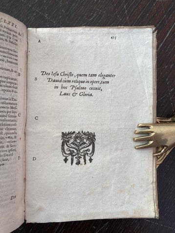 Genebrardus, Gilbertus - Glaubensbekenntnisse - Psalmi