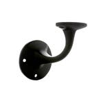 Trapleuning houder zwart vlak - opschroevend - De Oude De..., Doe-het-zelf en Bouw, Hang- en Sluitwerk, Ophalen of Verzenden, Nieuw