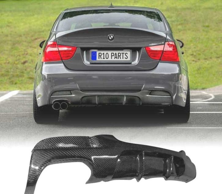 DIFFUSEUR BMW E90 E91 LOOK M PERFORMANCE CARBONE OO---, Autos : Pièces & Accessoires, Carrosserie & Tôlerie, Envoi