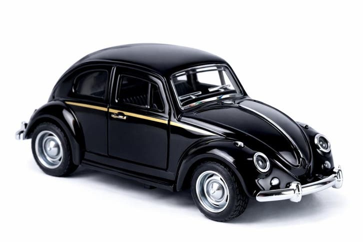 Volkswagen kever schaalmodel (zwart, 1:36), Doe-het-zelf en Bouw, Gereedschap | Overige machines, Nieuw, Verzenden