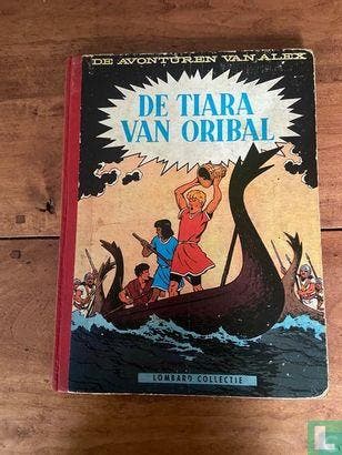 Alex [Martin] - De tiara van Oribal - 1958, Boeken, Stripverhalen, Eén stripboek, Verzenden, Gelezen, Martin, Jacques.