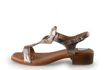 Oh My Sandals Sandalen in maat 39 Goud, Kleding | Dames, Overige kleuren, Verzenden, Sandalen of Muiltjes, Gedragen