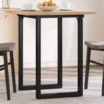 vidaXL Eettafel O-frame 70x70x75,5 cm massief grenenhout en, Verzenden, Nieuw