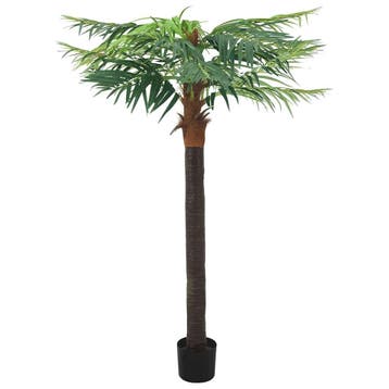 vidaXL Kunstboom met pot phoenixpalm 215 cm groen, Huis en Inrichting, Verzenden, Nieuw