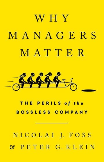Why Managers Matter 9781541751040 Nicolai J Foss, Verzenden, Nicolai J Foss