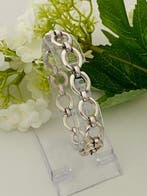Zilver, Art Deco - Frankrijk - 33 gram - Schakelarmband