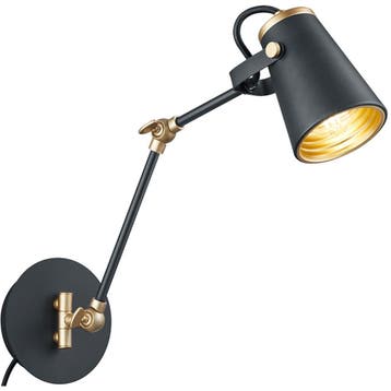 LED Wandlamp Mat Zwart - Draaibare LED Vloerlamp met E14 Fit, Verzenden, Nieuw