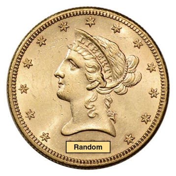 Verenigde Staten. 10 Dollars $10 USD American Gold Liberty