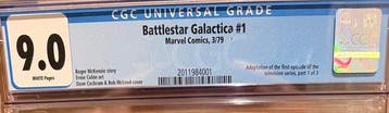 Battlestar Galactica #1 - White Pages - 1st Issue - Marvel, Livres, BD | Comics